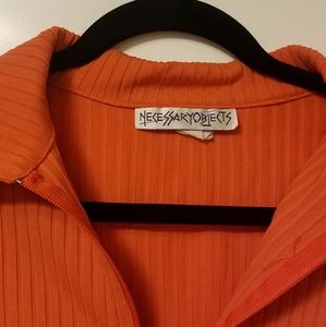 90s orange top♡
